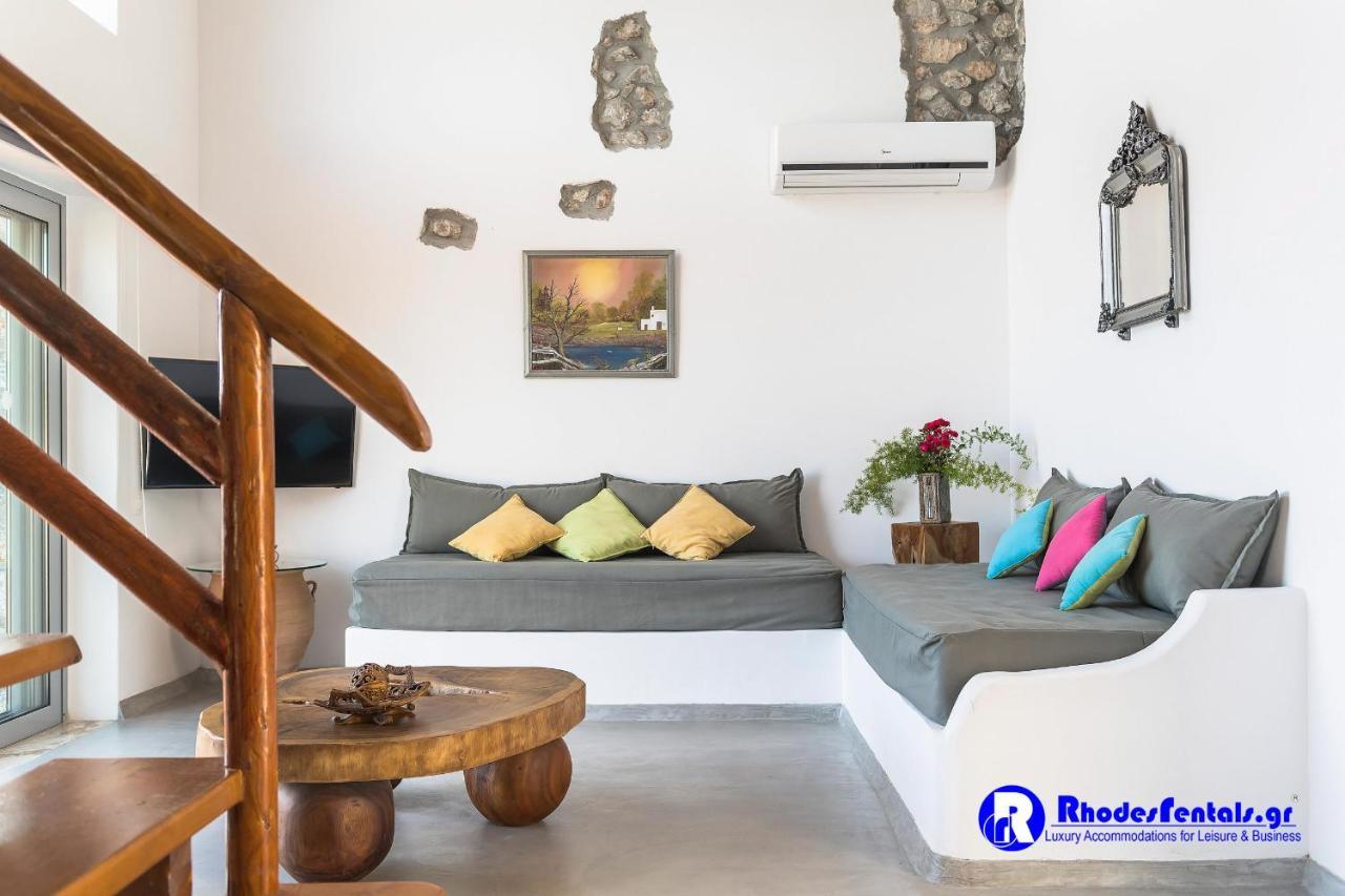 Lindos Seastone Villas Lardos Exteriér fotografie