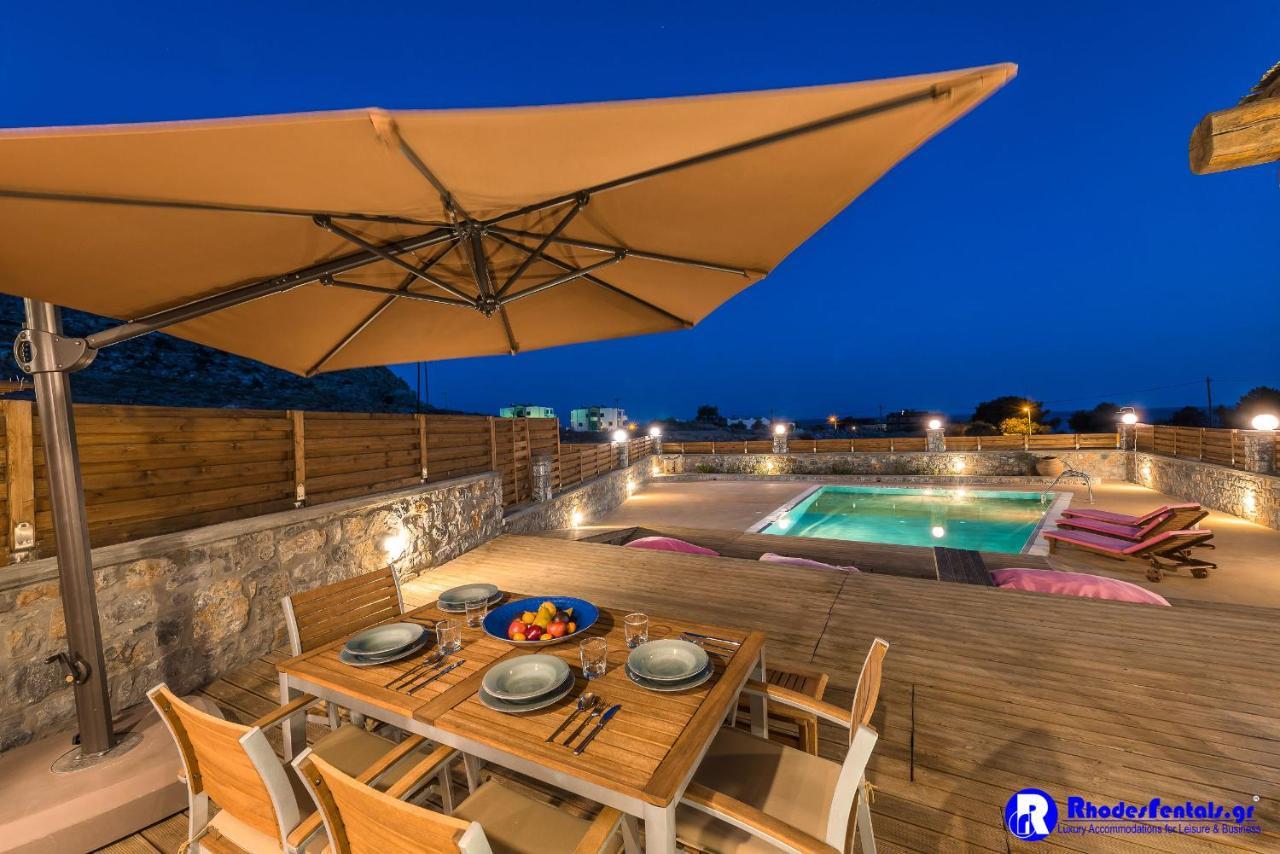 Lindos Seastone Villas Lardos Exteriér fotografie