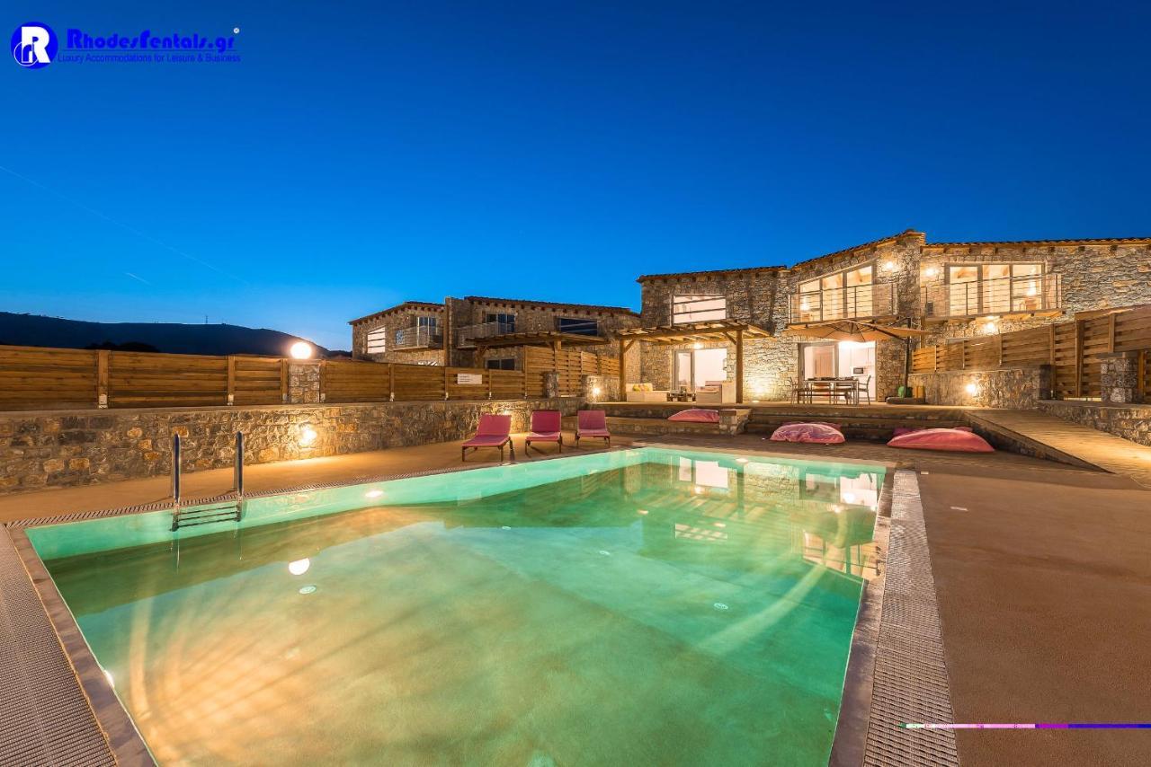 Lindos Seastone Villas Lardos Exteriér fotografie